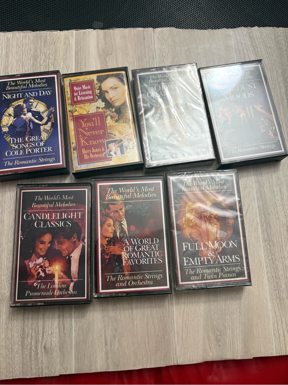7 readers digest cassette tapes